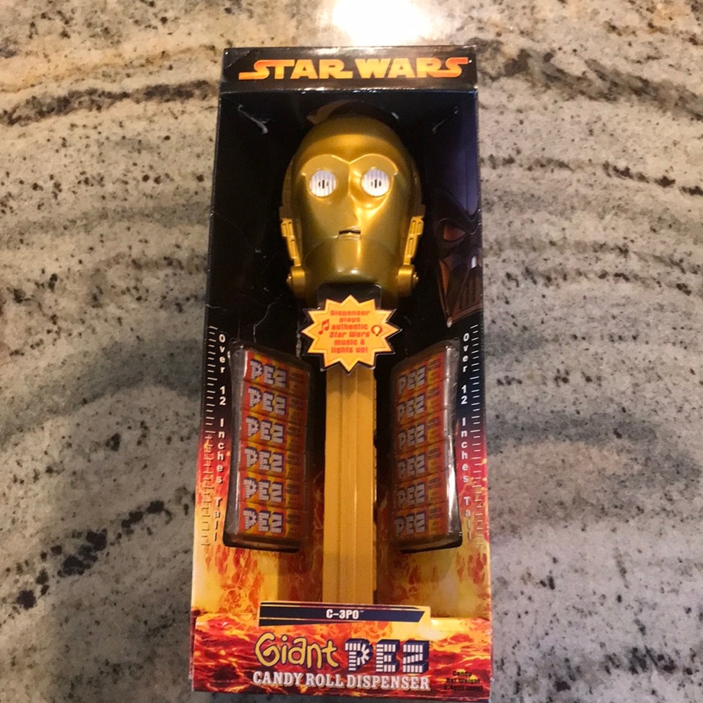 C3PO giant Pez in box